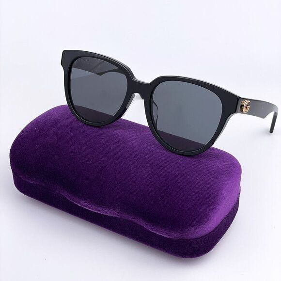 NEW GUCCI GG0960SA 002 Black Grey Women Sunglasses